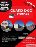 Guard Dog Self Storage - MOVE IN SPECIAL