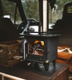 Grizzly Cubic Mini Wood Stove - Winter Model