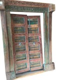 Jaipur Antique Doors Solid Reclaimed Teak Garden Door