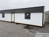 16x40 side lofted barn 12 months same as cash