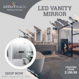 Give New Life to Your Washroom Areas By Installing LED Vanity Mi