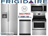 Frigidaire Kitchen Appliances Set 4 Piece Stainless Steel New 1 