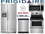 Frigidaire Kitchen Appliances Set 4 Piece Stainless Steel New 1 