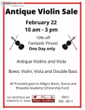 Antique Violin Sale