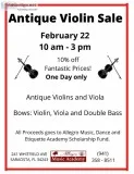 Antique Violin Sale