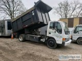 2005 Isuzu NQR. DumpLandscape Truck.