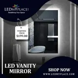 Buy Now LED Vanity Mirror For Bathroom