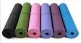 High Quality Non Slip TPE Yoga Mat with Position Line Fitness Gy