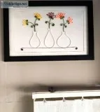 Unique Flower-Port frame for gift to someone special on any Occa