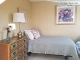 Furnished bedroom in clean quiet home 4 employed young female