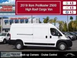 Used 2019 RAM ProMaster 2500 High Roof Cargo Van for Sale in San
