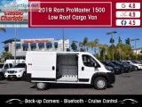 Used 2019 RAM ProMaster 1500 Low Roof Cargo Van for Sale in San 
