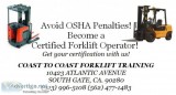 OSHA Compliance forklift certification