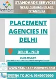 Placement Agencies in Delhi Netaji Subhash Place