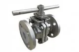 MS  SS 304  SS 316 PTFE  FEP  PFA LINED FLUSH BALL VALVE