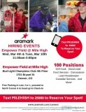 Hiring Event at Empower Field  Mile High - Text MILEHIGH to 2500