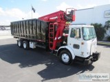 2005 Auto Car WX64 Grapple Truck Stock 201373