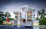 Remarkable 3D Bungalow Elevation Designing From One Of The Top C