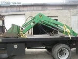 john deer front bucket assembly