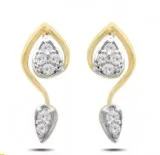 Francis Alukkas the Latest design of Gold earrings