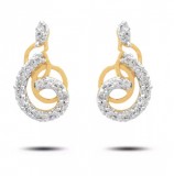 Francis Alukkas the Latest design of gold earrings