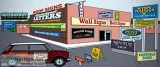 Sign and vinyl graphics installer