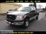 2004 FORD F150 XLT SUPERCAB  4X4  SUNROOF  PRK AID