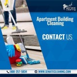 Apartment building cleaning