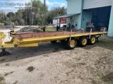 20x8 flatbed trailer