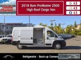 Used 2019 RAM ProMaster 2500 High Roof Cargo Van for Sale in San