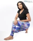 The charming Van Gogh high raise leggings