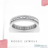 Baguette and Round Diamond Ring