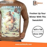 Sweatshirts For Men  Buy Men Sweatshirts Online-Befabulla