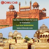 Taxi Service in Delhi for Local or Outstation rides
