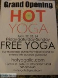 Hot Yoga Grand Opening