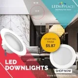 Enhance Your Indoor Lighting Experience With LED Downlights