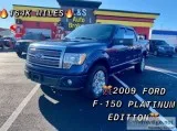 2009 FORD F-150 PLATINUM EDITIONLEATHER INTERIORNAV SYSTEMBACKUP