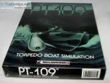 PT 109 Torpedo Boat Simulation 1992 Wizardworks 3.5&rdquo Disk N