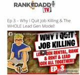 Rank and Rent Lead Generation Business (Video Blog)