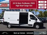 Used 2019 RAM ProMaster 2500 High Roof Cargo Van for Sale in San