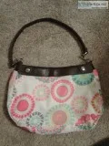 Floral medium handbag