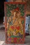 Ganesha Carved Wall Panel-God of Prosperity