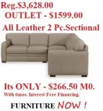 BEST PRICES ON ALL LEATHER FURNITURE - FURNITURE NOW
