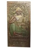 VINTAGE Buddha Wall SculptureBudha Colorful Zen Wall Decor Vinta