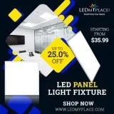 Buy The Highly Stylish LED Panel Lights From LEDMyplace