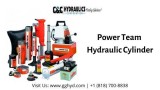 Leading Power Team Hydraulic Cylinder in USA