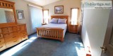 Queen Size Maple Bed with Foot and Headboard with Simmons Mattre