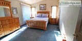 Queen Size Maple Bed with Foot and Headboard with Simmons Mattre