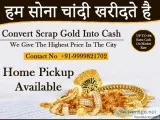 Sell Gold for Cash in Delhi