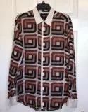 Dolce Gabbana Mens Long Sleeve Shirt Size Small